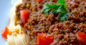 Flavorful Italian beef soup with pasta recipe