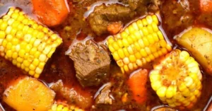 Puerto Rican Style Beef Soup Recipe