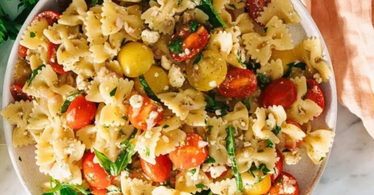 bow tie pasta salad without mayo recipe