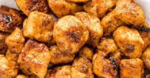crispy and yummy oven-baked chicken bites